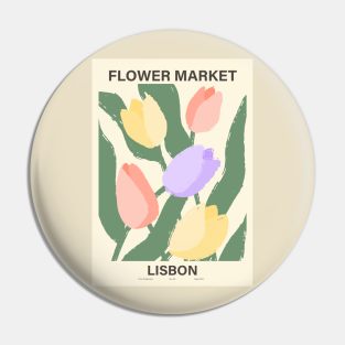 flower market Pin