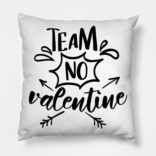 Team No Valentine Pillow