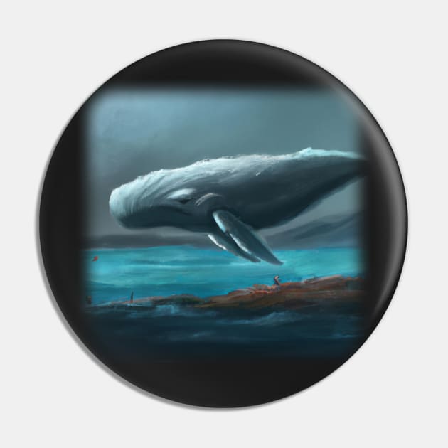 Whale floating in the sky Pin by Perryfranken