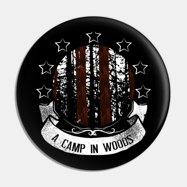 Camp in Woods Pin by Dojaja