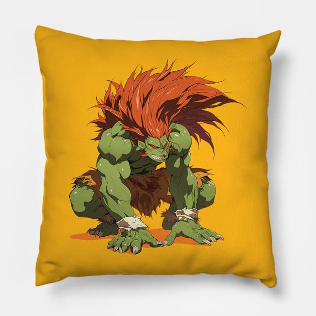 blanka Pillow by peterdoraki