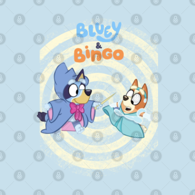 Bluey And Bingo Cartoon