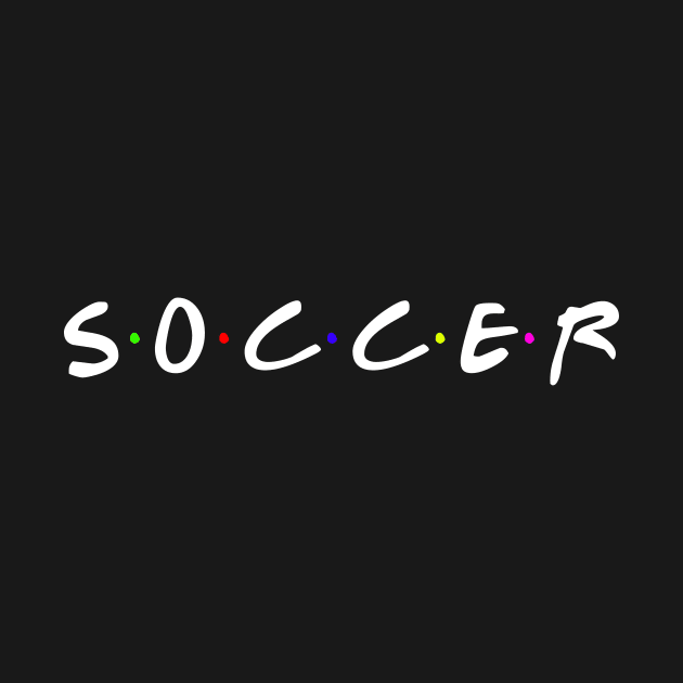 Soccer Text - Trending Typography for Camp Friends by mangobanana