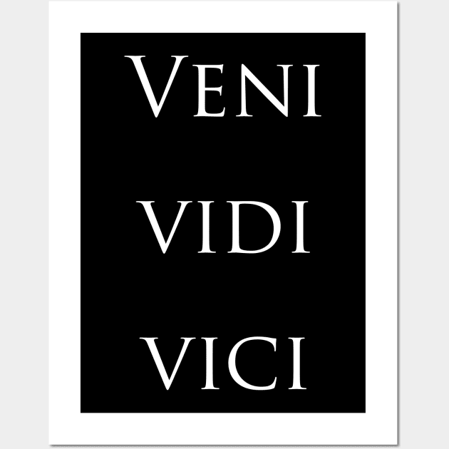 Veni, Vidi, Vici Julius Caesar Quote Poster  Caesar quotes, Quote posters,  Roman quotes