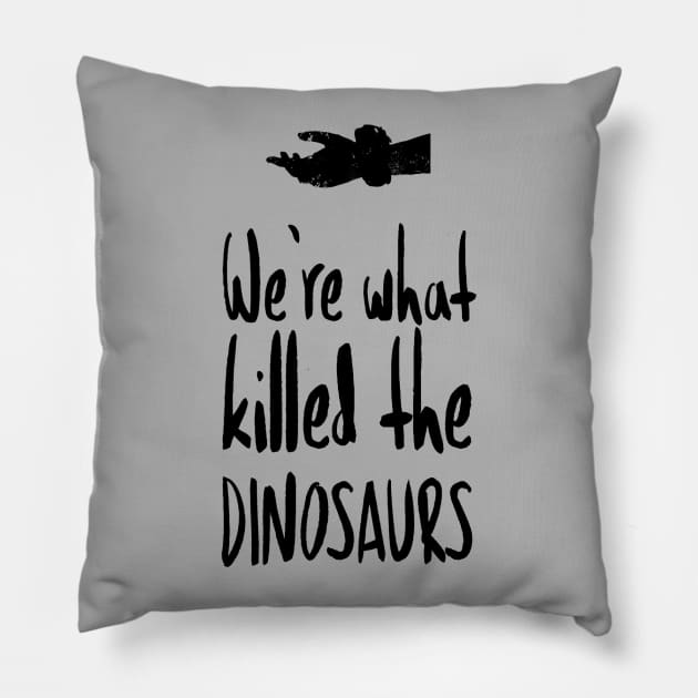 DINOSAURS Pillow by NiroKnaan