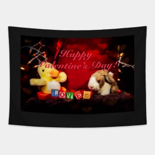 Happy Valentine's Day Puzzle Tapestry