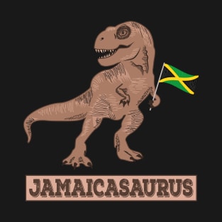 Jamaican T-Rex T-Shirt