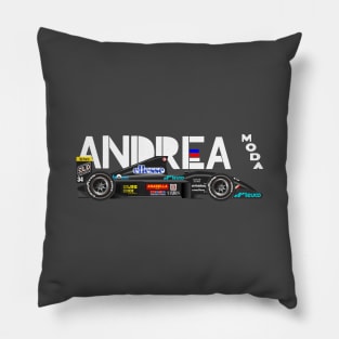 Andrea Moda F1 Illustration Pillow