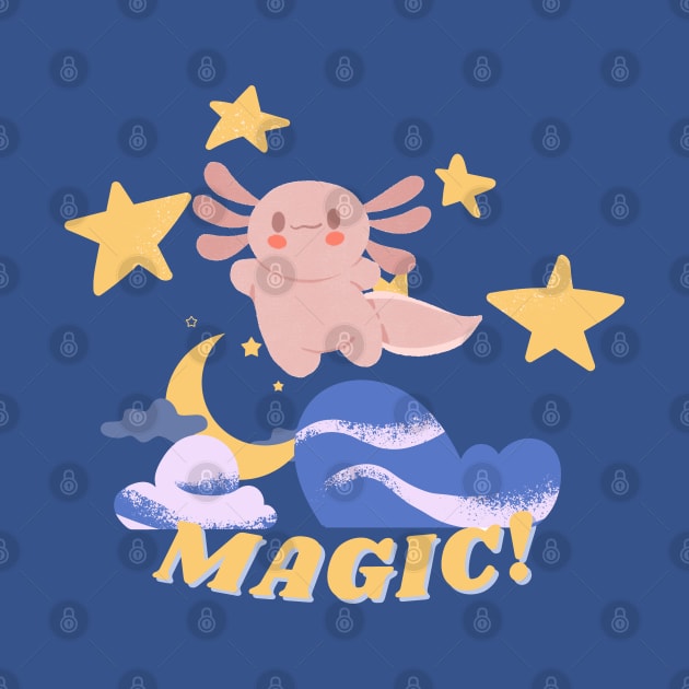 Axolotl Magic Design by ApexDesignsUnlimited