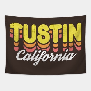 Retro Tustin California Tapestry