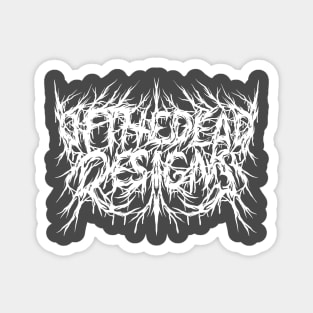 DEATH METAL LOGO Magnet