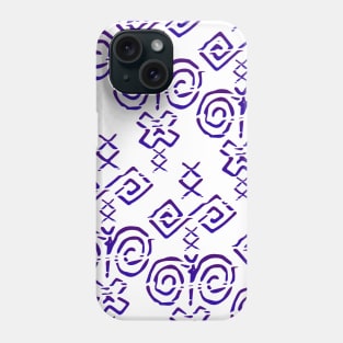 Primitive Geometric Norse Folk Pattern Phone Case