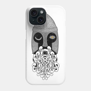 Odin One-eye, The All-Father, Knotwork Design Phone Case