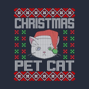 Christmas Pet Cat Ugly Christmas Sweater T-Shirt