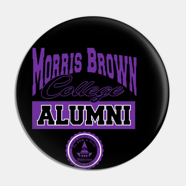 Morris Brown 1881 College Apparel Pin by HBCU Classic Apparel Co