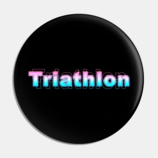 Triathlon Pin