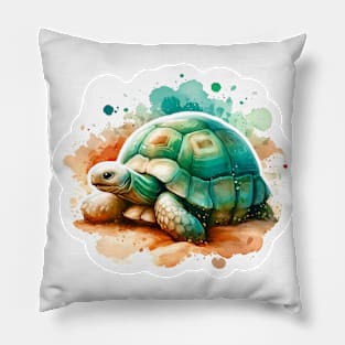 Eco Explorer Desert Tortoise Ecosystem Pillow