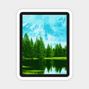 Swiss Forest - Landscape Magnet