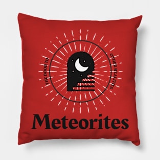 Meteorite Collector "Meteorites THE DOOR TO OTHER REALITIES" Meteorite Pillow