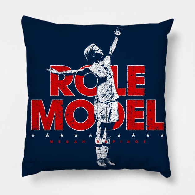 Role Model - Megan Rapinoe Pillow by huckblade