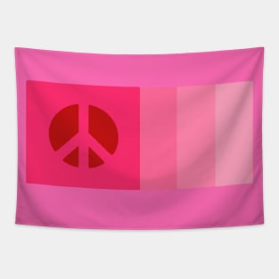 Peace in Pink Tapestry