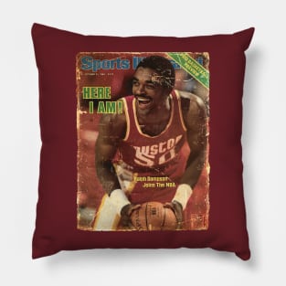 COVER SPORT - SPORT ILLUSTRATED - HERE I AM RALPH SAMPSON Pillow