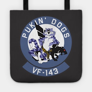 Grumman F-14 Tomcat - VF-143 Pukin' Dogs Tote