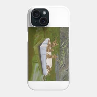 Kajaki, Afghanistan, white boat (Imaginary Boys) Phone Case