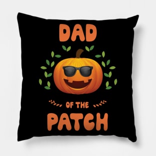 Dad of the patch funny Halloween costume family group matching family t shirt Pillow