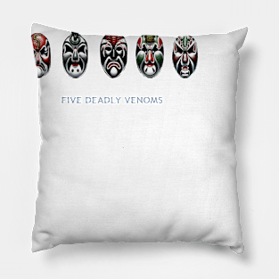 Deadly Venoms Pillow