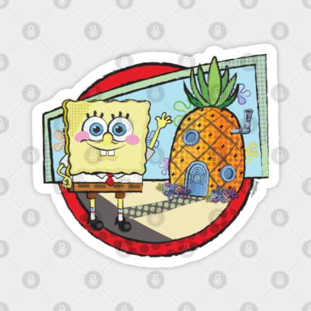 124 Conch Street Pop Art Spongebob Squarepants TeePublic