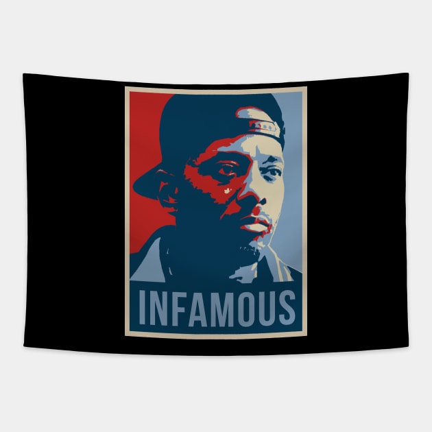 Infamous Tribute Tapestry by Tee4daily