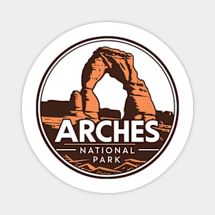 National Park Arches Magnet