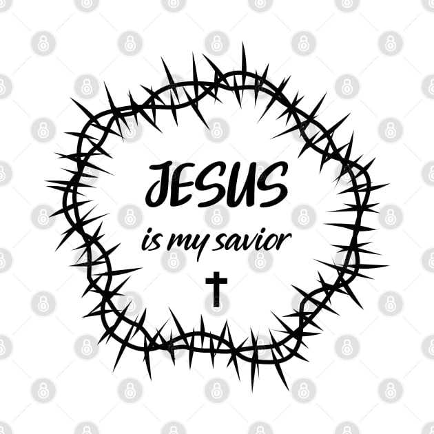 Jesus is my savior by designgoodstore_2