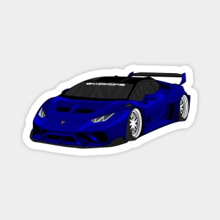 lamborghini huracan NAVY Magnet