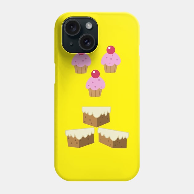 My little Pony - Cup Cake + Carrot Cake Cutie Mark V2 Phone Case by ariados4711