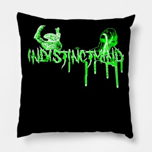 Green indistinct Pillow