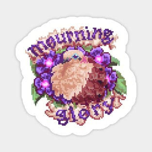 Mourning Glory Magnet