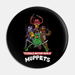 Teenage Mutant Ninja Muppets Pin