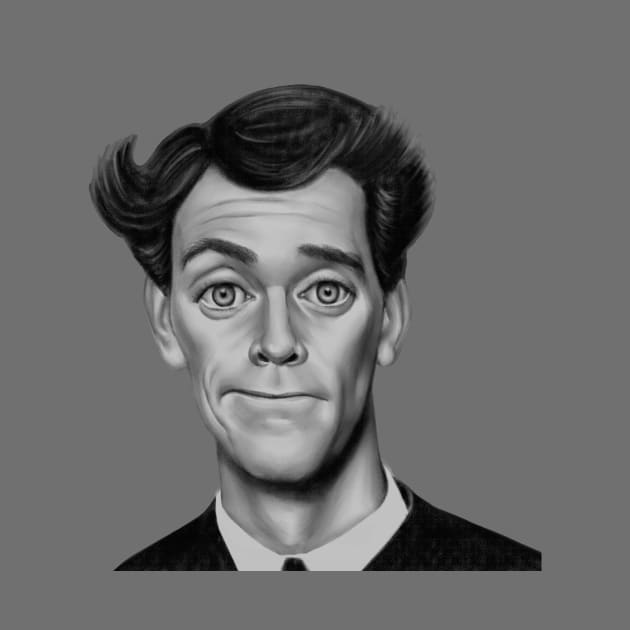 Bertie Wooster Hugh Laurie Caricature by JoanTatley