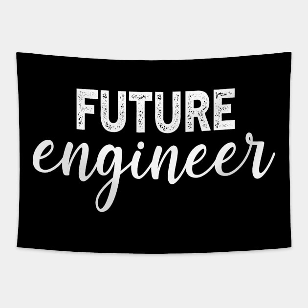 Future Engineer Gradution Gift Tapestry by followthesoul