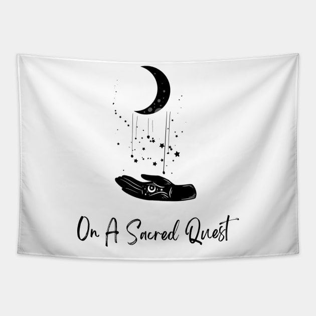 On a sacred quest Tapestry by Truly