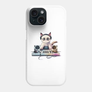 DJ Kitty Phone Case