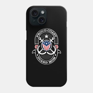 Proud Coast Guard Mom Phone Case