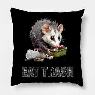 OPOSSUM - Eat Trash Pillow