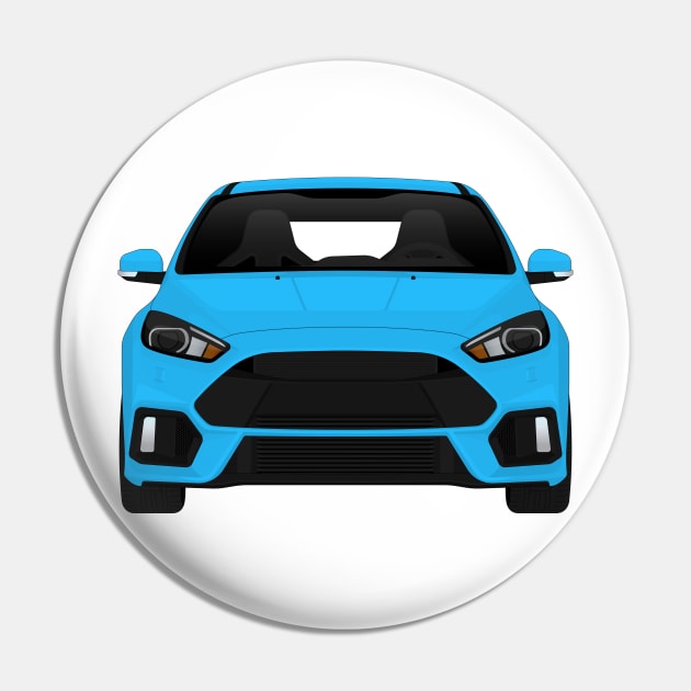 Focus RS Blue Pin by VENZ0LIC