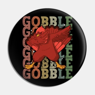 Funny ThanksGiving Turkey Pin