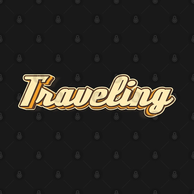 Traveling typography by KondeHipe