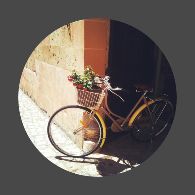 Yellow Bicycle by Cassia