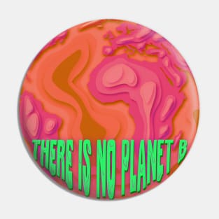 warm trippy there is no planet b ( paper cut out earth ) Pin